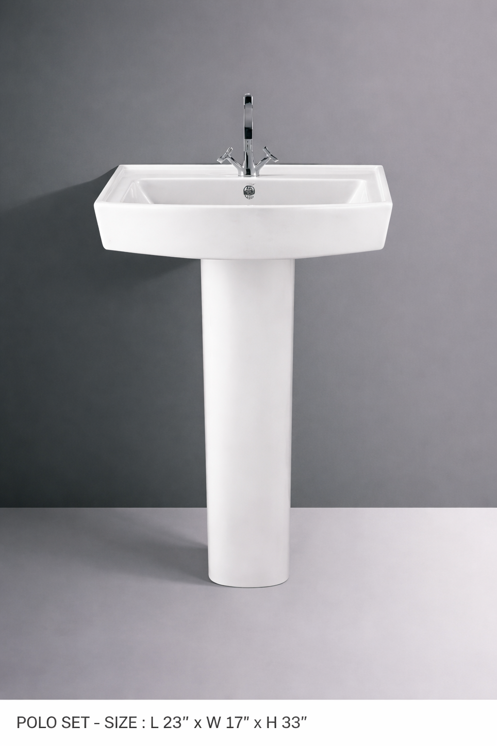 Pedestal Wash Basin Supplier - High-Quality Ceramic Basins Axpert Cera - Product 4