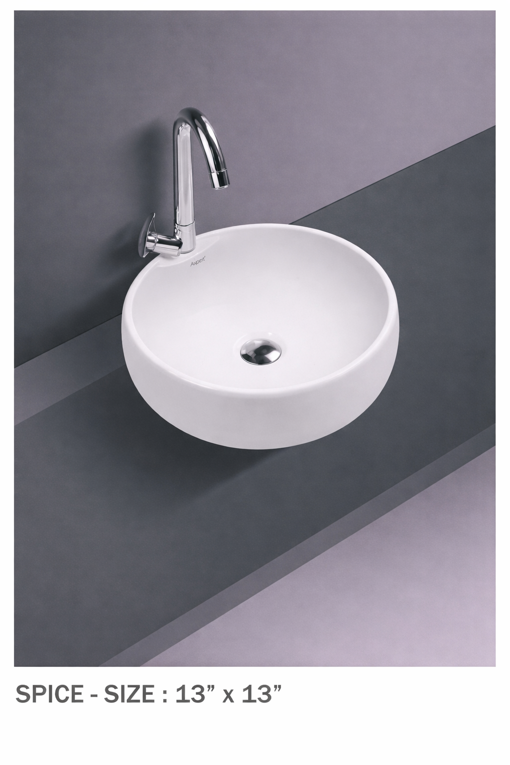 Table Top Basin - Luxury Counter Top Ceramic Basins Axpert Cera - Product 4