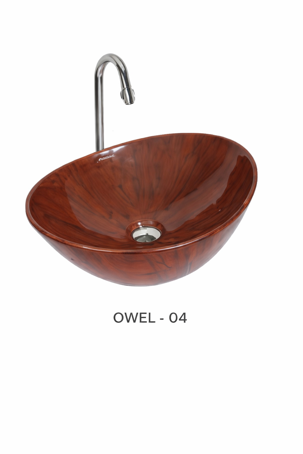 Designer Table Top Wash Basin - Luxury Marble Texture Ceramic Basin - Product 9