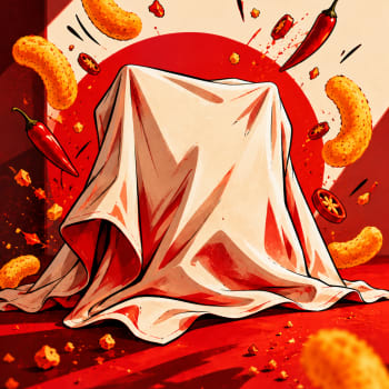 Spicy Snack Reveal In Motion