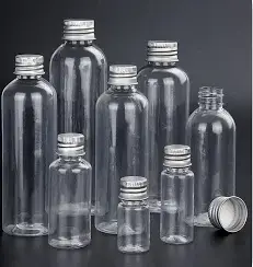 Chai Nhựa Nắp Nhôm 20ML/30ML/50ML/100ML/150ML/200ML/250ML Lọ Chiết Tinh Dầu, Gel Mỹ Phẩm Du Lịch - Bao Bì Minh Tran