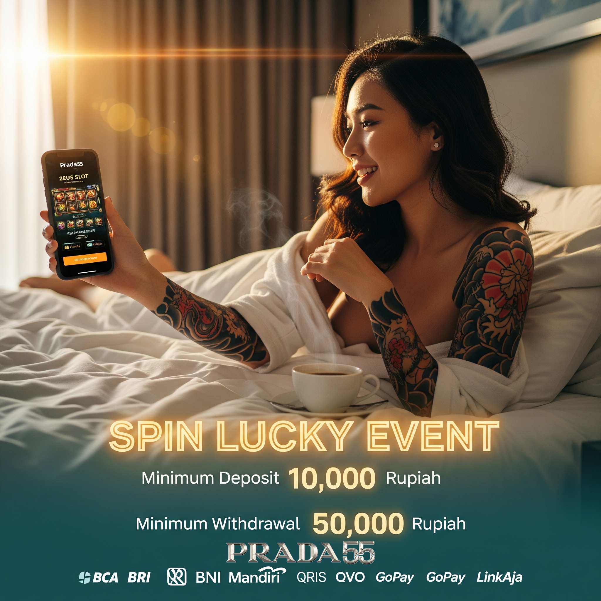 PRADA55 | Event Lucky Spin & Slot Gacor Resmi Paling Menguntungkan image 1