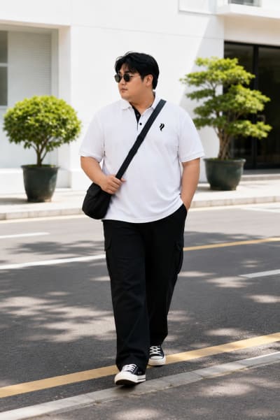 POCKMAN MEN PREMIUM SOLID EVERYDAY POLO