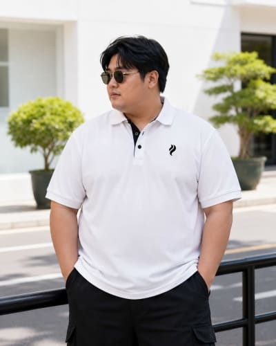 POCKMAN MEN PREMIUM SOLID EVERYDAY POLO