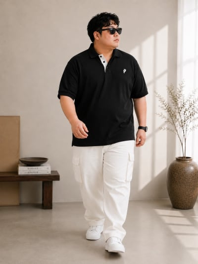 POCKMAN MEN PREMIUM SOLID EVERYDAY POLO