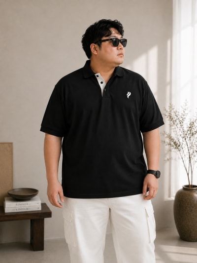 POCKMAN MEN PREMIUM SOLID EVERYDAY POLO