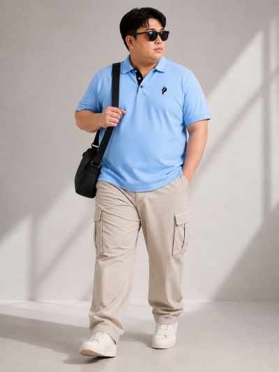 POCKMAN MEN PREMIUM SOLID EVERYDAY POLO