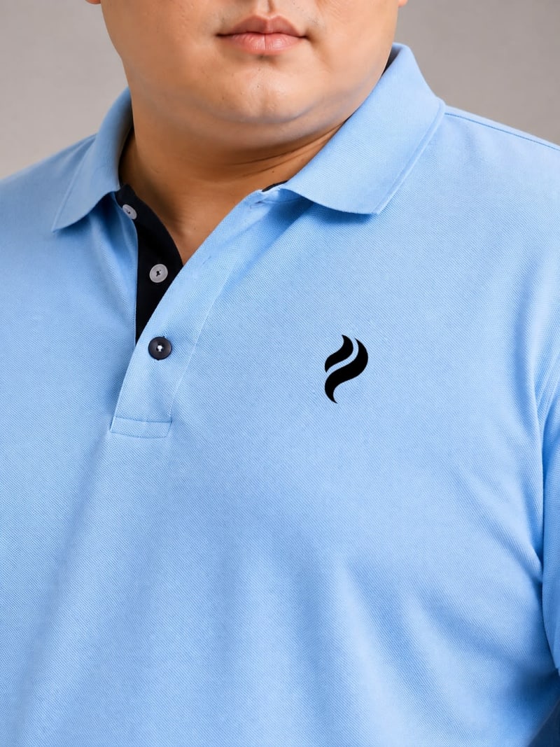 POCKMAN MEN PREMIUM SOLID EVERYDAY POLO - Image 5