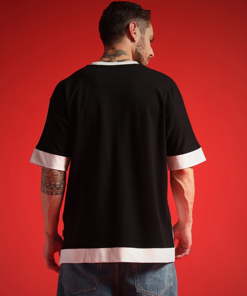 PockMAN Men Oversized Cotton Terry UltraVibes Tshirt - Image 7