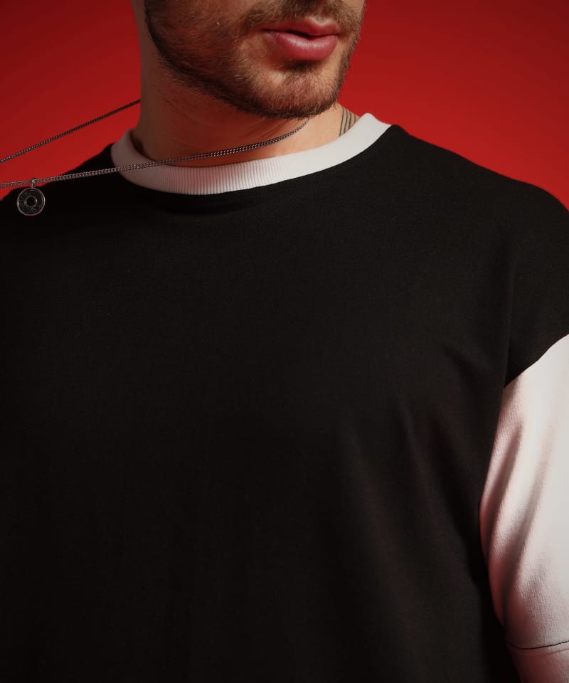 PockMAN Men Oversized Cotton Terry UltraVibes Tshirt - Image 6
