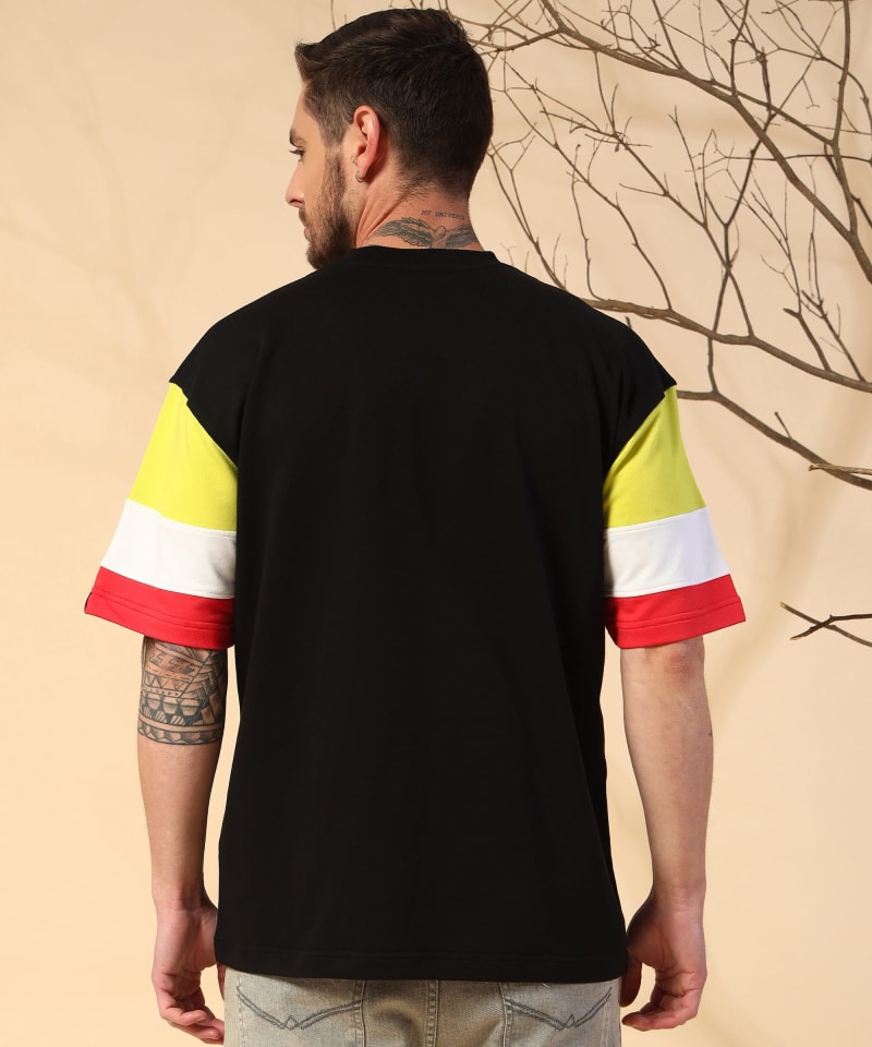 PockMAN Men Oversized Cotton Terry UltraVibes Tshirt - Image 6