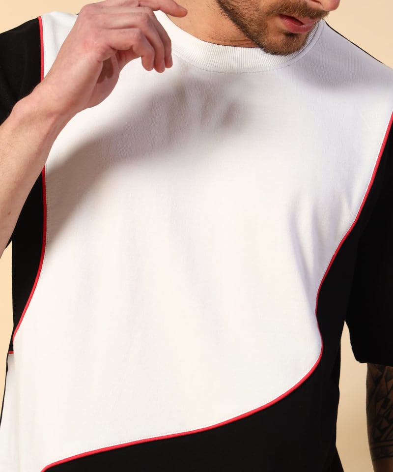 PockMAN Men Oversized Cotton Terry UltraVibes Tshirt - Image 6