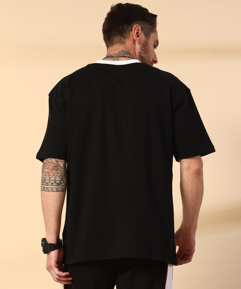 PockMAN Men Oversized Cotton Terry UltraVibes Tshirt - Image 7