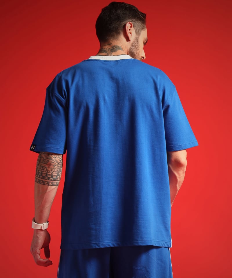 PockMAN Men Oversized Cotton Terry UltraVibes Tshirt - Image 4