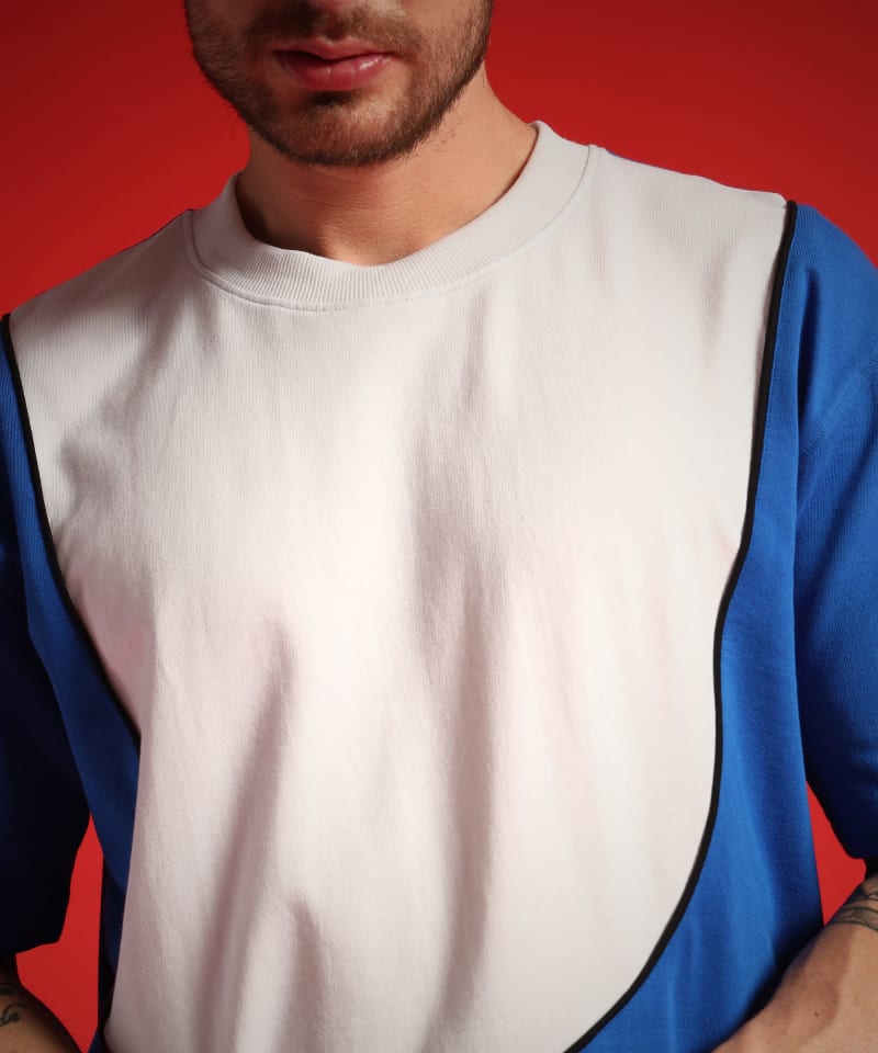 PockMAN Men Oversized Cotton Terry UltraVibes Tshirt - Image 6