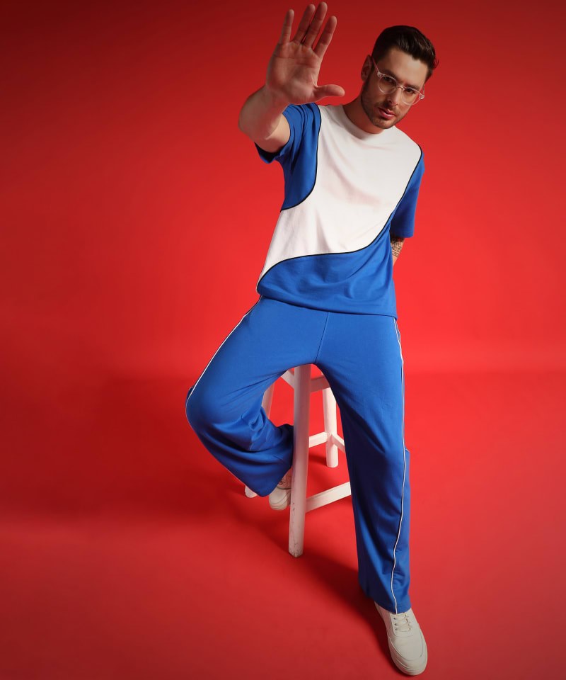 PockMAN Men Oversized Cotton Terry UltraVibes Tshirt - Image 5