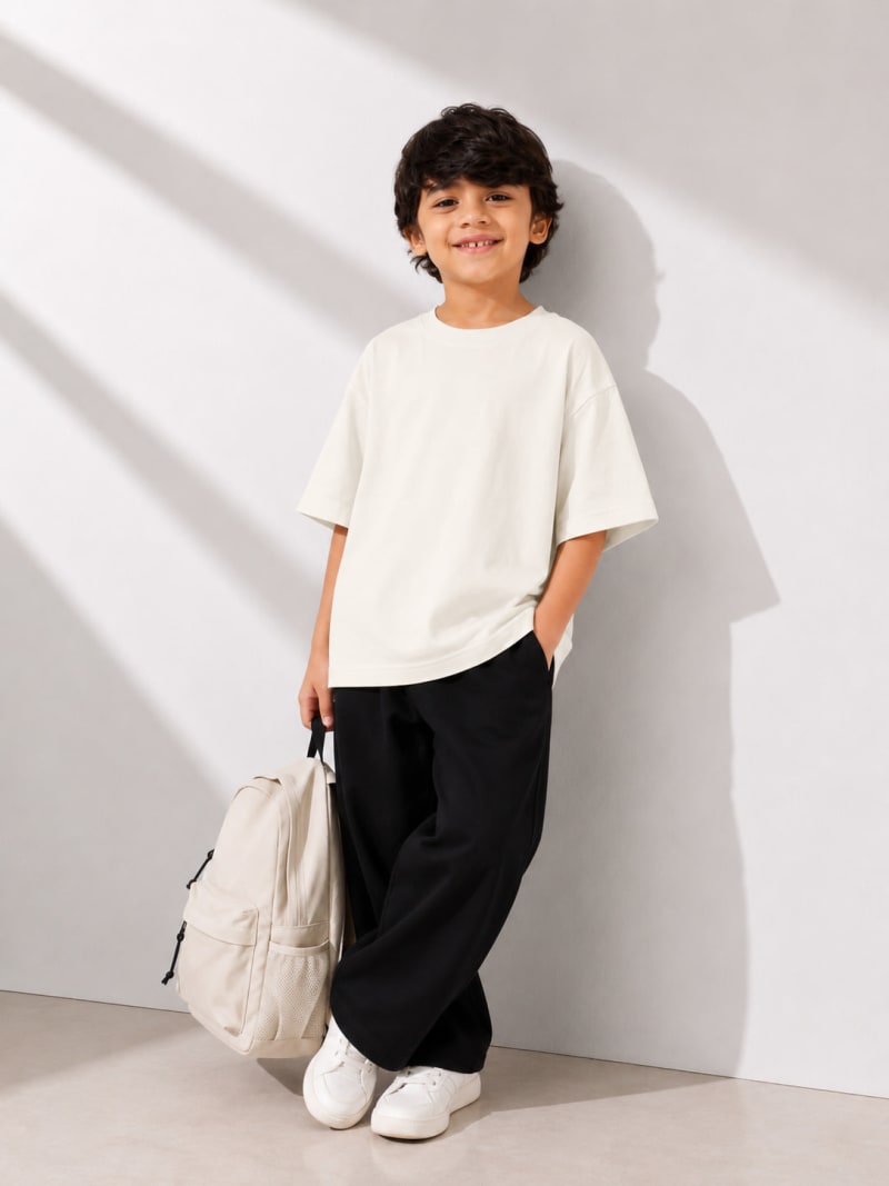 Pockman Boys's Premium Cotton Terry T-Shirt Combo | Pack of 3 - Image 3
