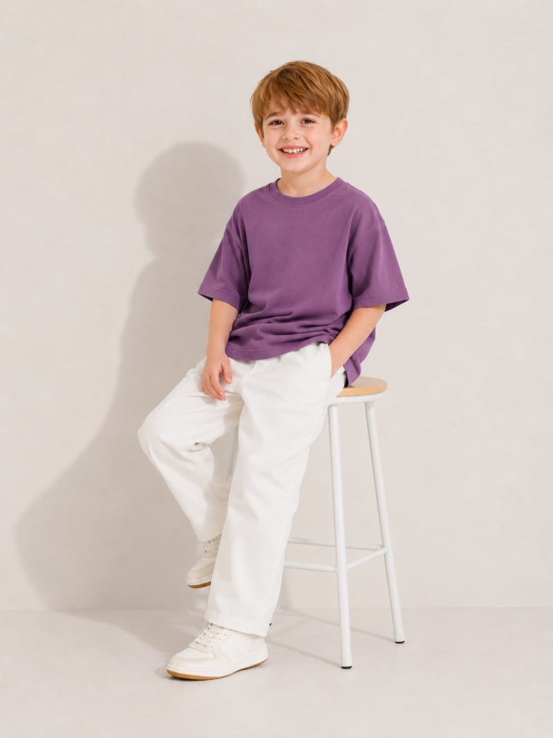 Pockman Boys's Premium Cotton Terry T-Shirt Combo | Pack of 3 - Image 3
