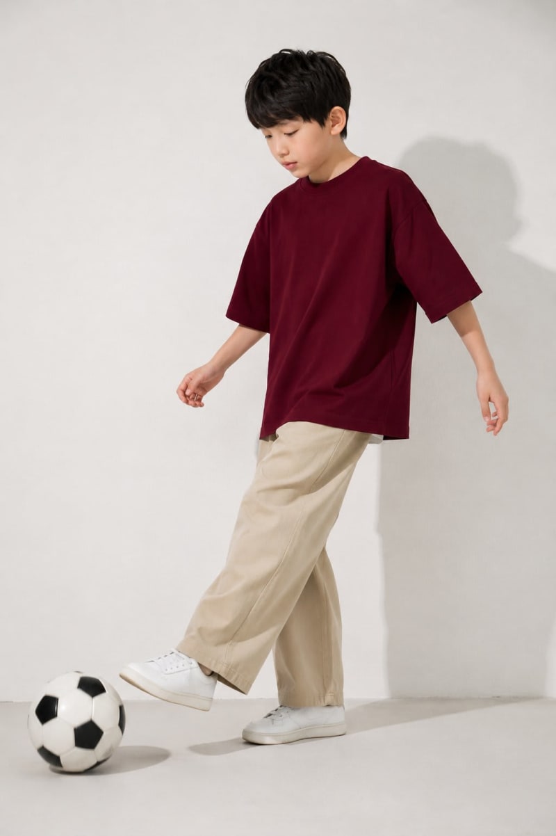 Pockman Boys's Premium Cotton Terry T-Shirt Combo | Pack of 3 - Image 3