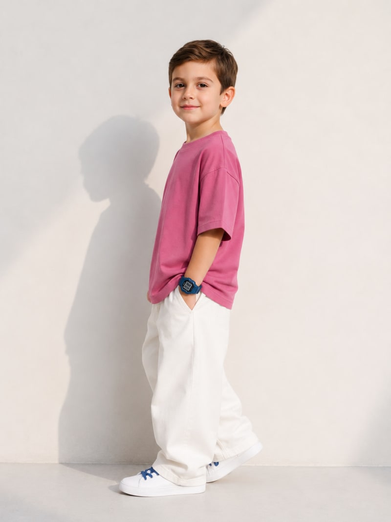 Pockman Boys's Premium Cotton Terry T-Shirt Combo | Pack of 3 - Image 4