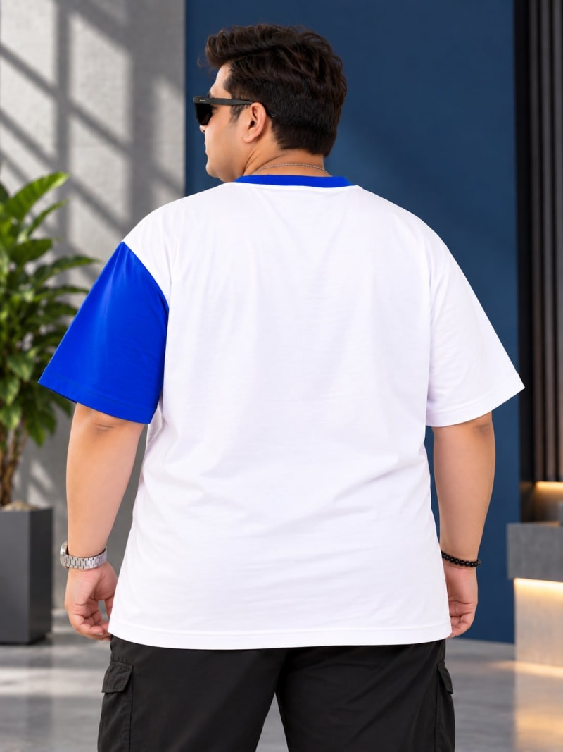 Pockman Premium Plus Size Printed Oversized T-shirt - Image 5