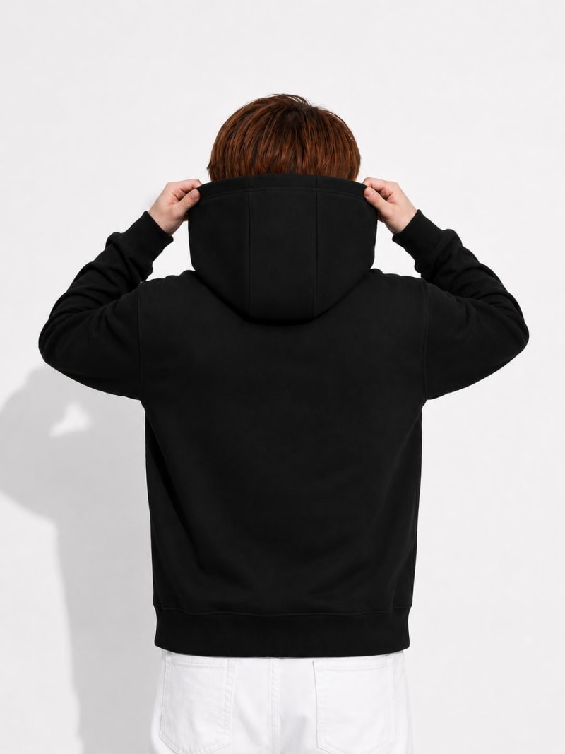 Pockman Boys Premium 350 GSM Cotton Fleece Winter Hoodie - Image 6