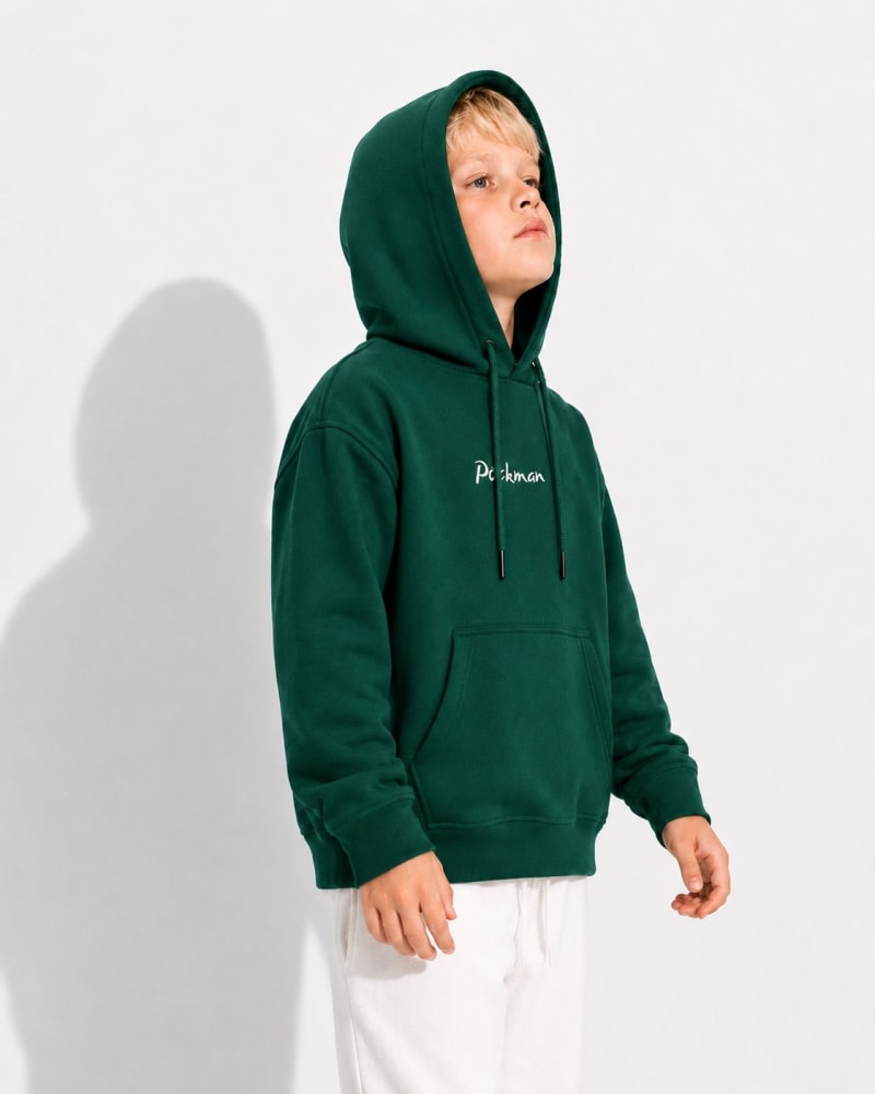 Pockman Boys Premium 350 GSM Cotton Fleece Winter Hoodie - Image 3