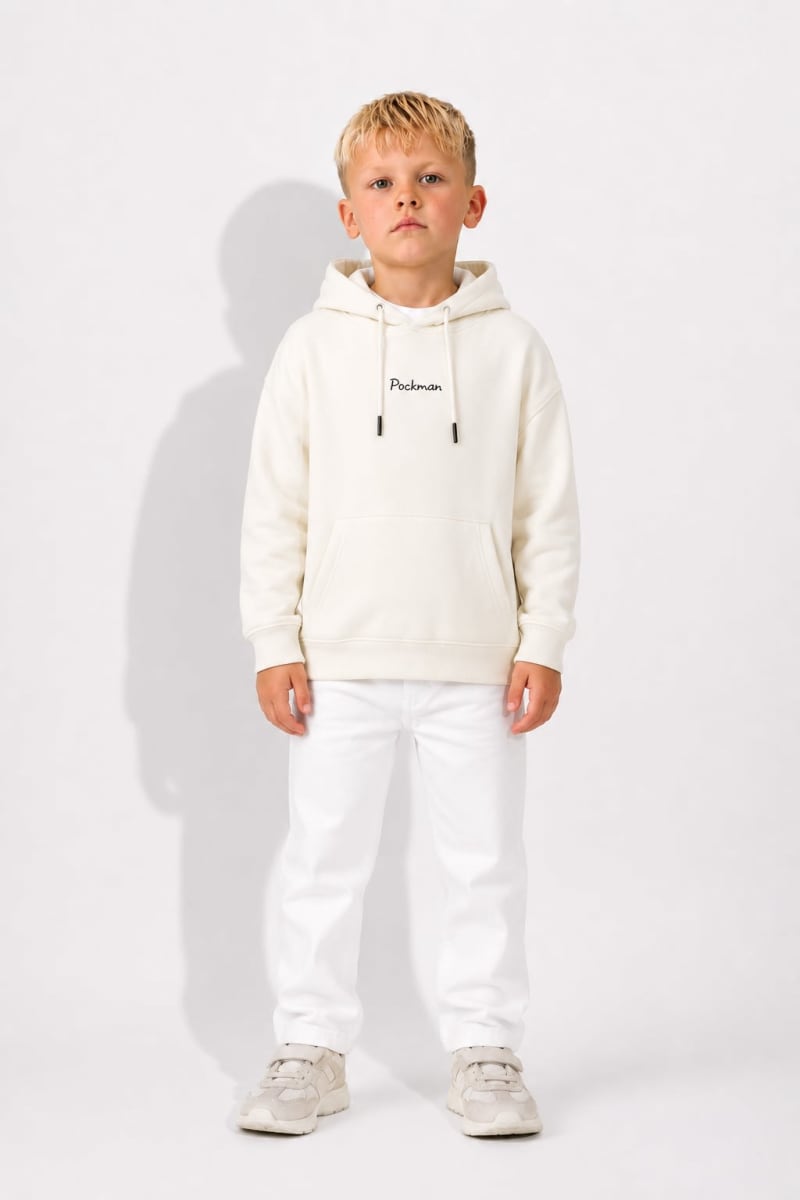 Pockman Boys Premium 350 GSM Cotton Fleece Winter Hoodie - Image 3