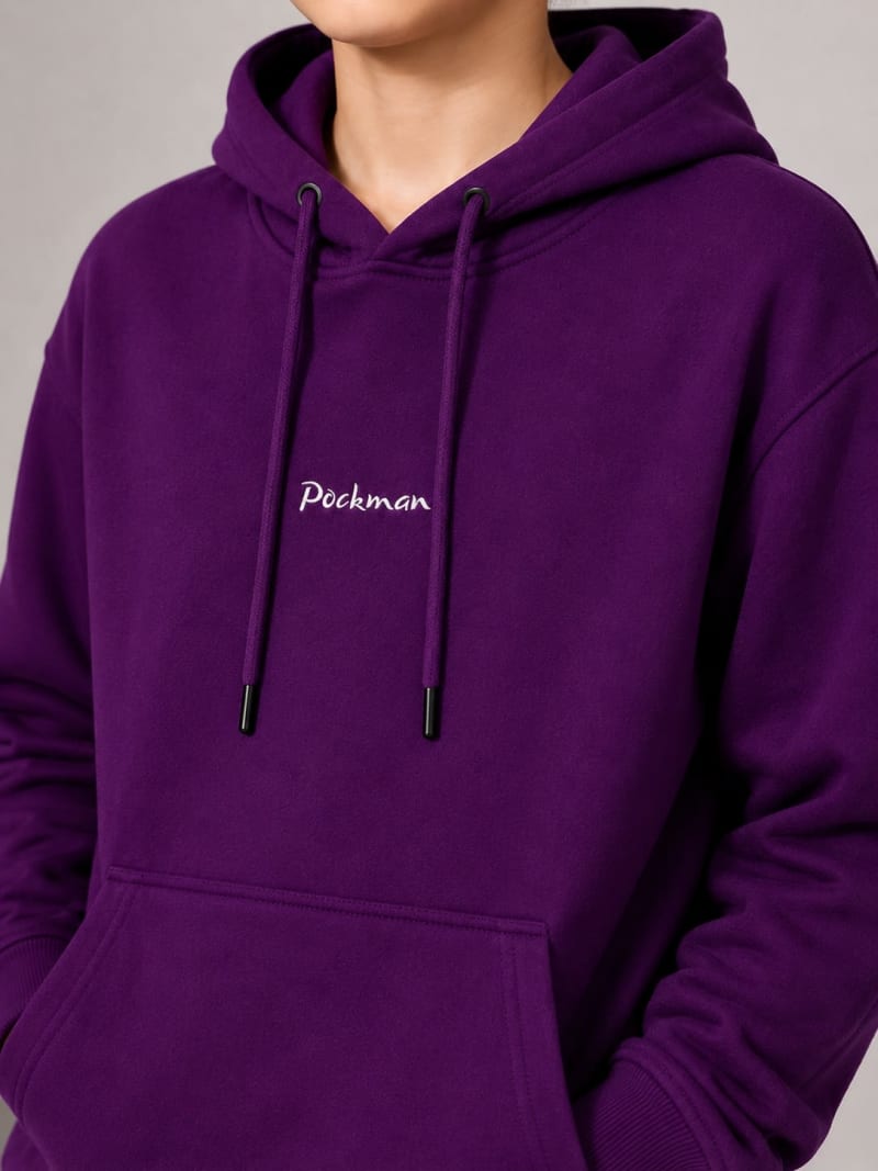 Pockman Boys Premium 350 GSM Cotton Fleece Winter Hoodie - Image 4