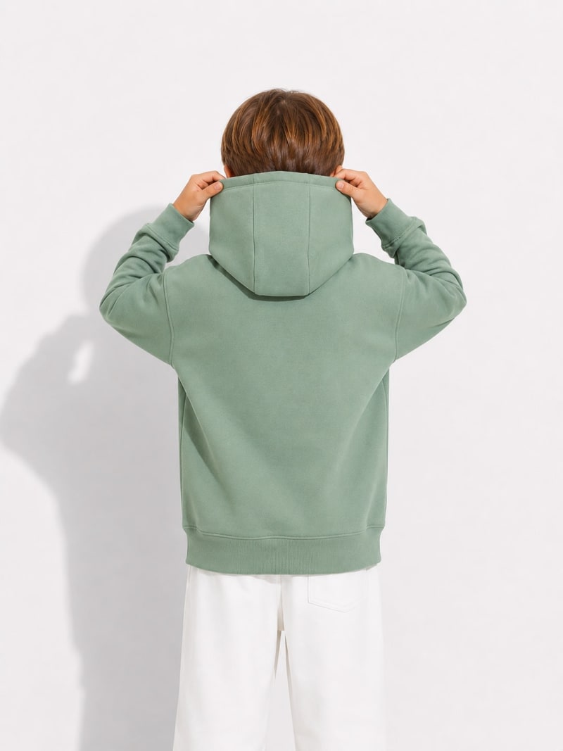 Pockman Boys Premium 350 GSM Cotton Fleece Winter Hoodie - Image 5