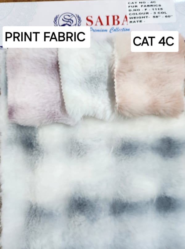Imported Fur Print Variety 1