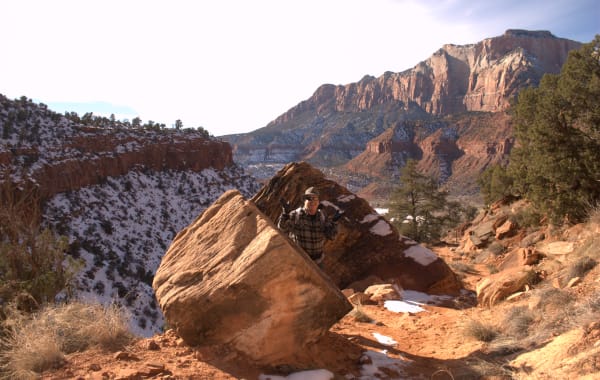 Views from the Watchman Trail mesa