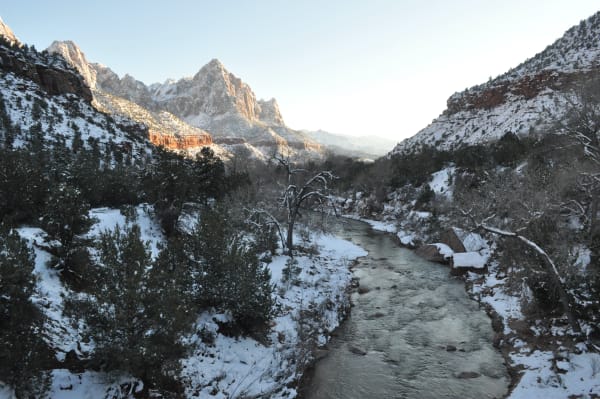 Zion region photography - Winter & Snow