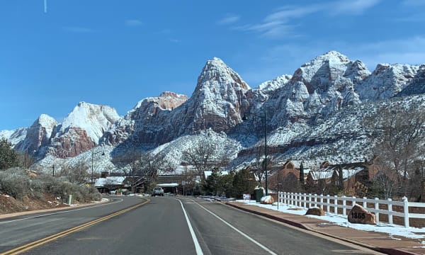 Zion region photography - Winter & Snow