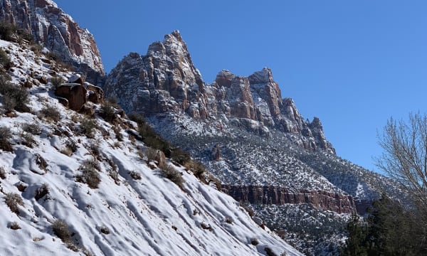 Zion region photography - Winter & Snow