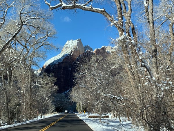 Zion region photography - Winter & Snow