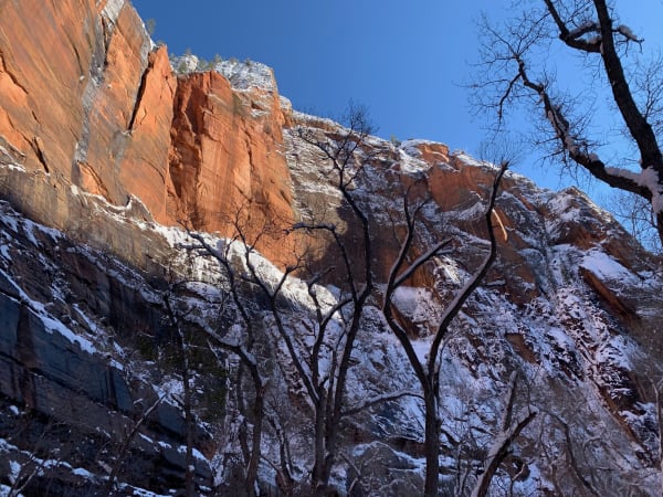 Zion region photography - Winter & Snow