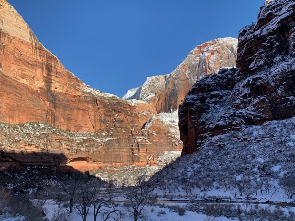 Zion region photography - Winter & Snow