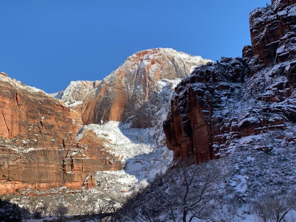 Zion region photography - Winter & Snow