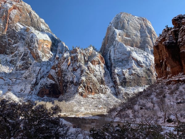 Zion region photography - Winter & Snow