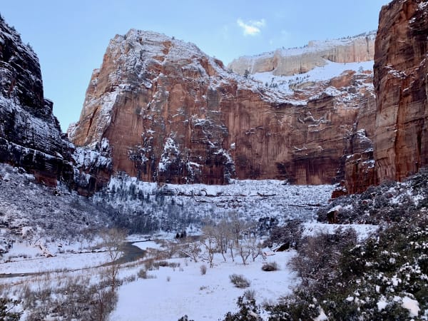 Zion region photography - Winter & Snow