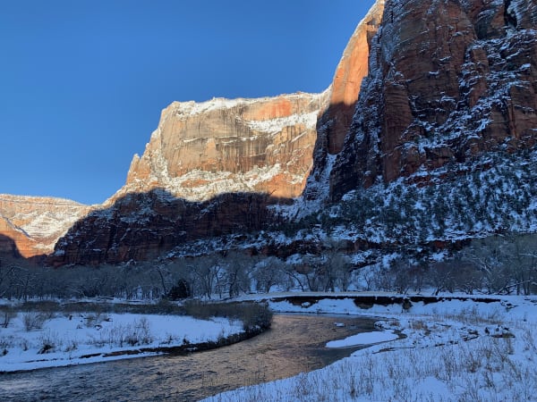 Zion region photography - Winter & Snow