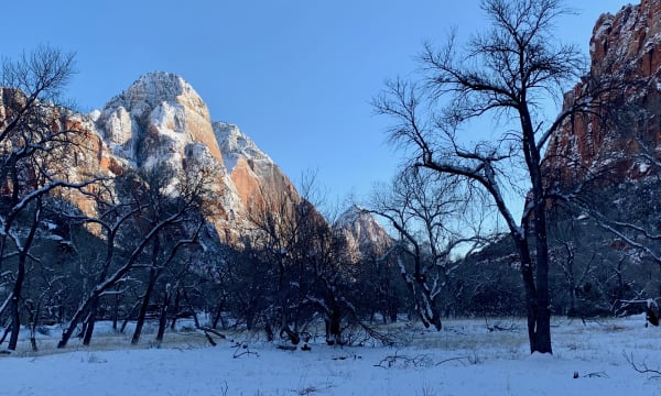 Zion region photography - Winter & Snow