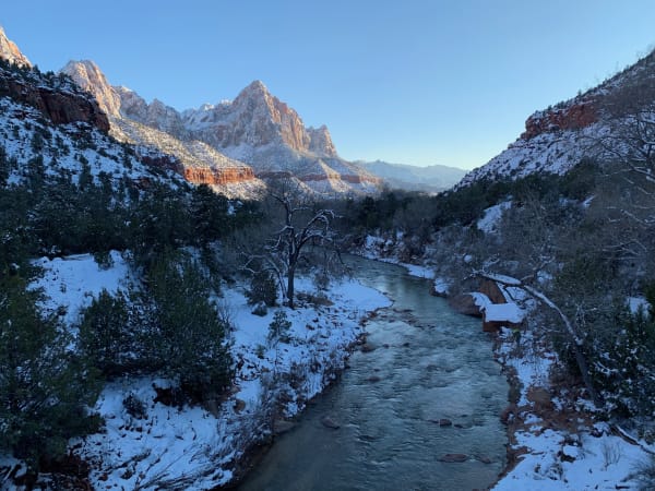 Zion region photography - Winter & Snow