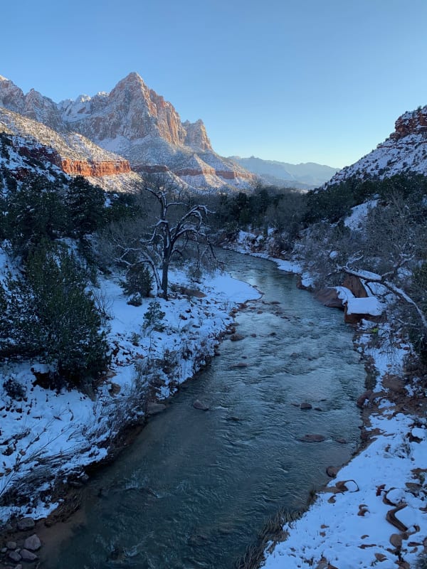 Zion region photography - Winter & Snow