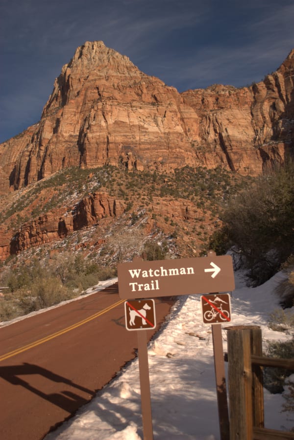 Zion region photography - Winter & Snow