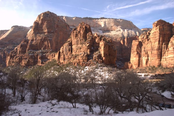 Zion region photography - Winter & Snow