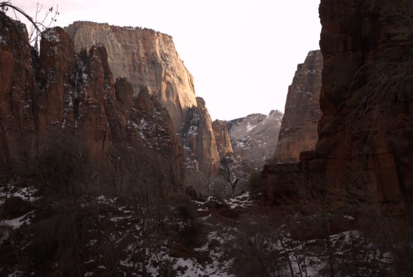 Zion region photography - Winter & Snow