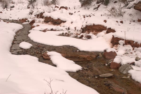 Zion region photography - Winter & Snow