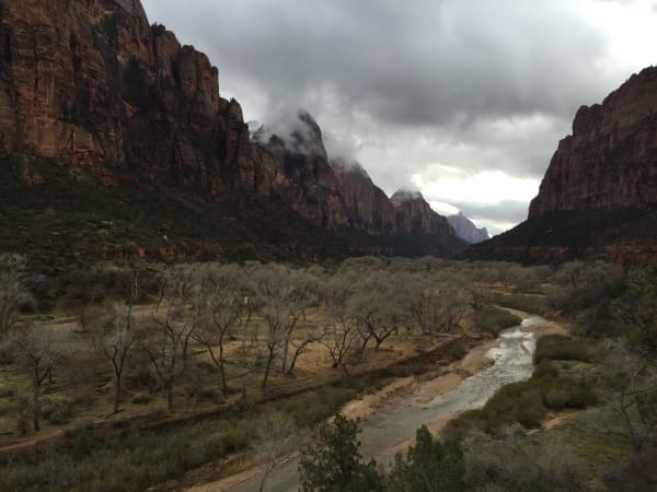 Zion region photography - Winter & Snow